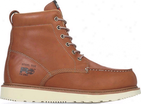 Timberland Pro Wedge Sole Steel Toe (men's) - Rust Full Grain