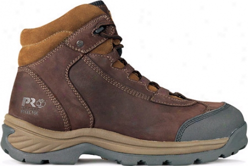 Timberland Ratchet Steel Toe (men's) - Chocolate Oiled Nubuck