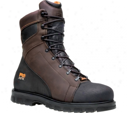 "timberland Rigmaster 8"" Waterproof Steel Toe Ever-guard (men's) - Brown Full Grain Leather"