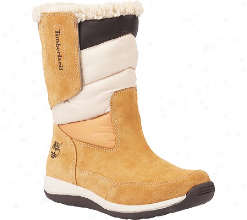 Tomberland Snowville Pull-on Booot (girls') - Tan Suede/textile