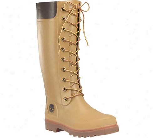 "timberland Welfleet 14"" Wellington Smartwool (women's) - Wheat Rubber"