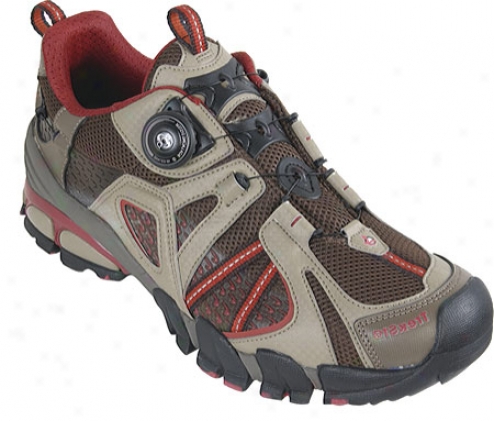 Treksta Sidewinder Trail Runner (men's) - Brown/red