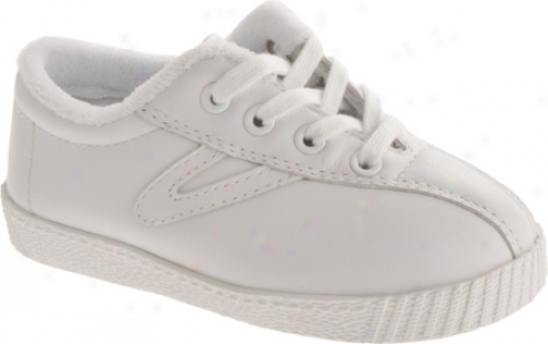 Tretorn Nylite Leather (infants') - White/white