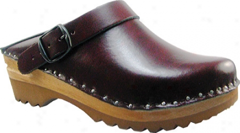 Troentorp Bastad Clogs Johansson (women's) - Black Cherry