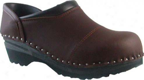 Troentorp Bastad Clogs Picasso (men's) - Cocoa Nubuck