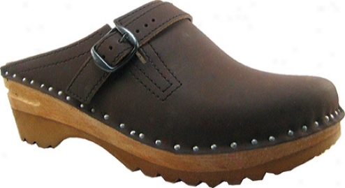 Troentorp Bastad Clogs Raphael (women's) - Cocoa Nubuck