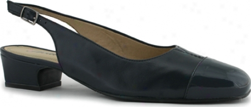 Trotters Dea (women's) - Navy/navy Soft Kid/pateny