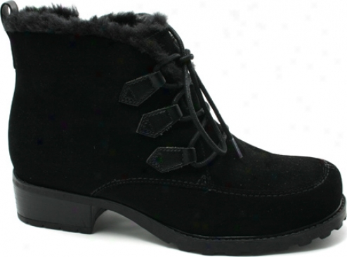 Trotters Snow Flakes (womem's) - Black Suede