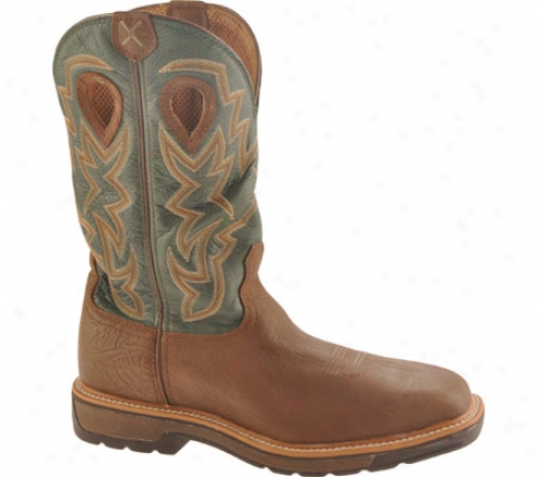 Twisted X Boots Mlcsw01 (men's) - Distressed Shoulder/green