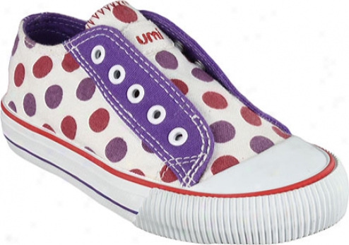 Umi Riff (infant Girls') - White & Dots Canvas