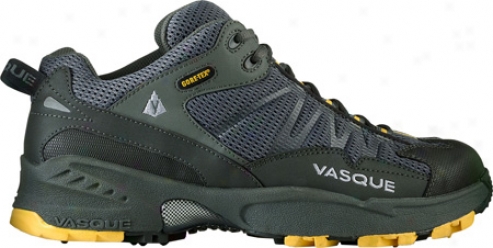 Vasque Velocity Gtx (men's) - Gunmetal/gold