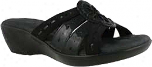 Walking Cradles Arc (women's) - Black Micro/patent