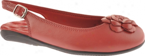 Walking Cradles Bell (women's) - Red Leather