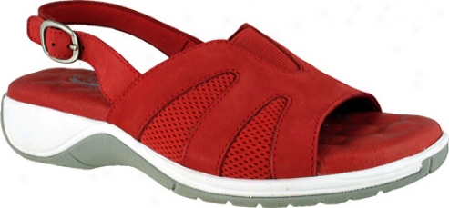 Walking Cradles Lang (women's) - Red Nubuck/mesh