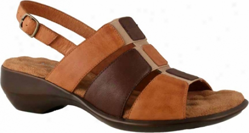 Walking Cradles Laura (women's) - Tan Multi Leather