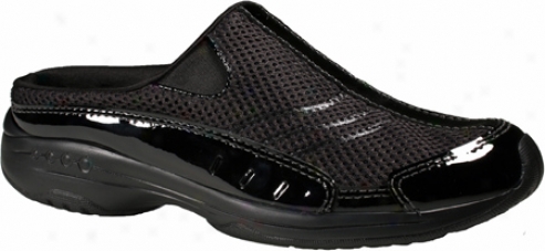 Walking Cradles Trek (women's) - Black Mesh/patent