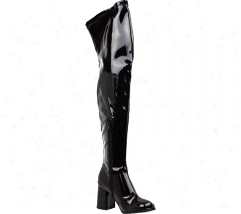 Wild Diva Golda-02 (women's) - Black Patent