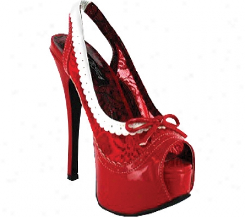Wild Diva Lollipop-10 (women's) - Red Patent