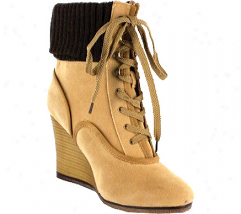 Wild Diva Motiz-01 (women's) - Ta nPolyurethane Suede