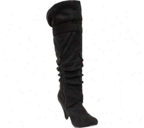 Uncultivated Diva Rayna-16 (women's) - Black Venus Suede