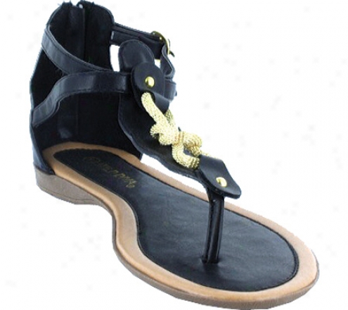 Wils Diva Shakira-01 (women's) - Black Polyurethane