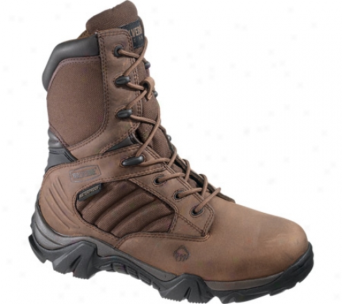 "wolverine Cougar Insulated Waterproof Boot 8"" (women's) - Brown/real Brown"