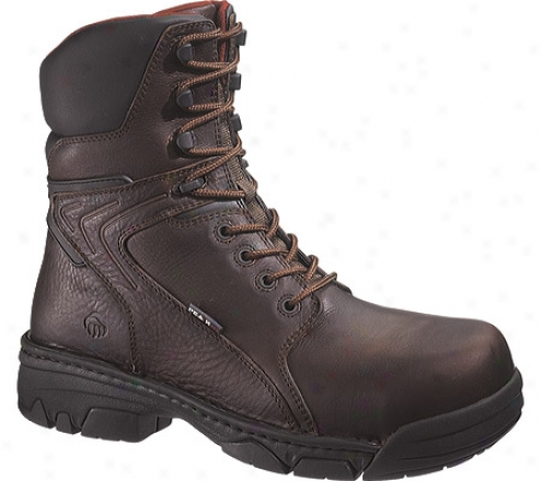 "wolverine Falcon Peak Ag Non-metallicbcomposite-toe Eh 8"" (men's) - Brown"