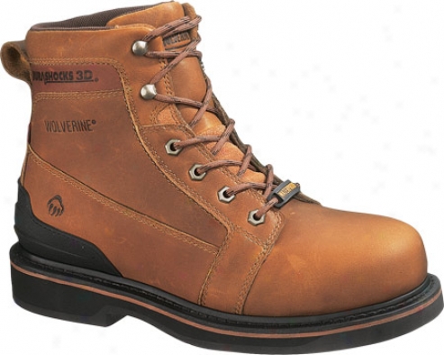 "wolverine Triad Durashocks 3d Waterproof Boot 6"" St Eh (men's) - Tan"