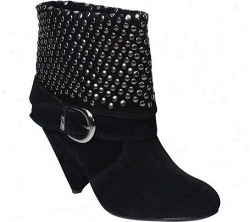 Xoxo Quebec (women's) - Black Suede