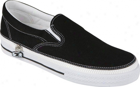 Zipz Jet Black Zip-on