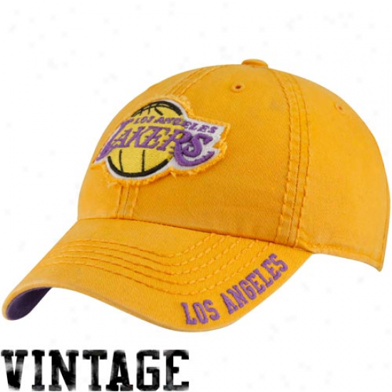 '47 Brand Los Angeles Lakers Gold Winthrop Flex Hat
