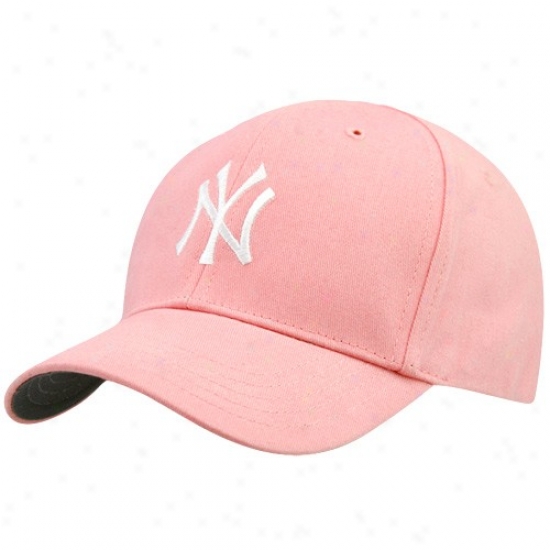 '47 Brand New York Yankees Infant Rose Home Team Logo Adjustable Hat