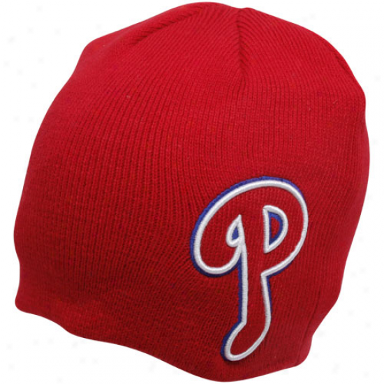 '47 Brand Philadelphia Phillies Red Mammoth Knit Beanie