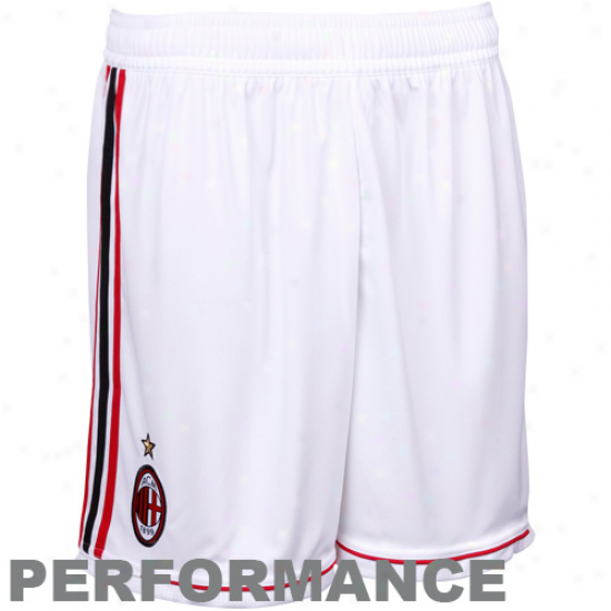 Adidas Ac Milan White Home Performance Soccer Suddenly 11/12