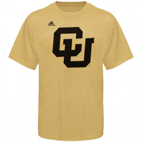 Adidas Colorado Buffaloes Second Best T-shirt - Gold