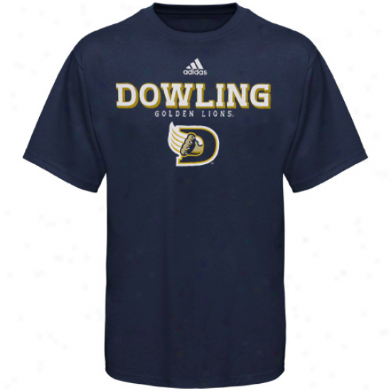 Adidas Dowling Society Golden Lions Navy Blue True Basic T-shirt