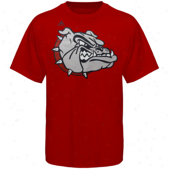 Adidas Gonzaga Bulldogs Second Best T-shirt - Red