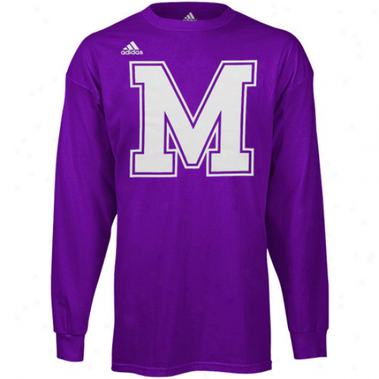 Adidas Mount Harmony Purple Raiders Support Best Long Sleeve T-shirt - Purple