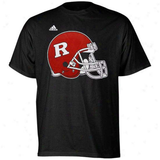 Adidas Rutgers Scarlet Knights Second Utmost T-shirt - Black