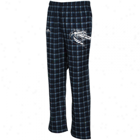 Adidas Uab Blazers Black Tailgate Flannel Pajama Pants