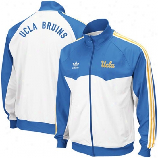 Adidas Ucla Bruins True Blue-white Track Jerkin