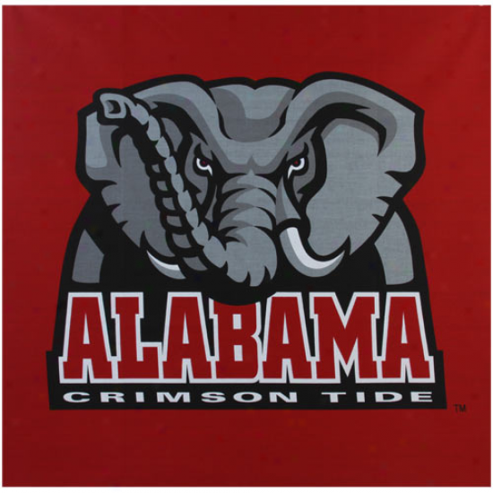 Alabama Crimson Current 35'' X 35'' Giant-danna Bandanna