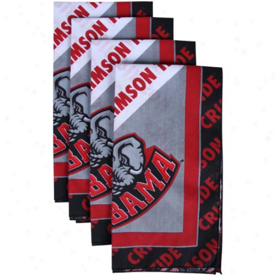 Alabama Crimson Tide 4-pack Spirited Clergy Napkins