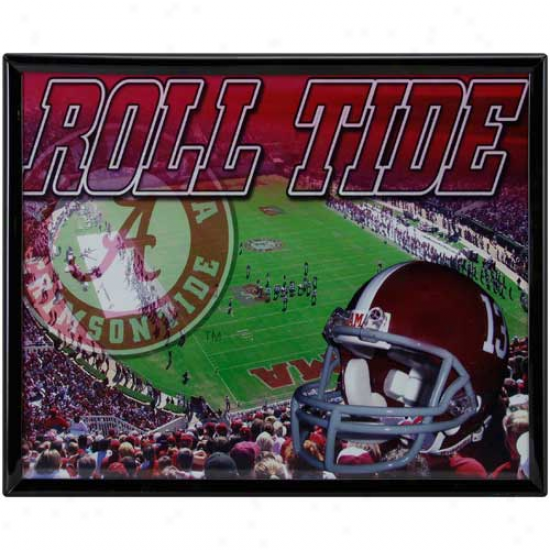 Alabmaa Crimson Tide 8'' X 10'' Stadium Framed Photograph