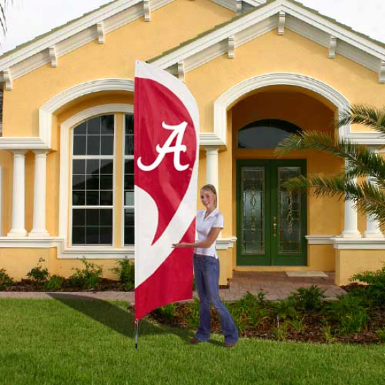 Alabama Crimson Tide 8.5' Tall Applique Team Flag