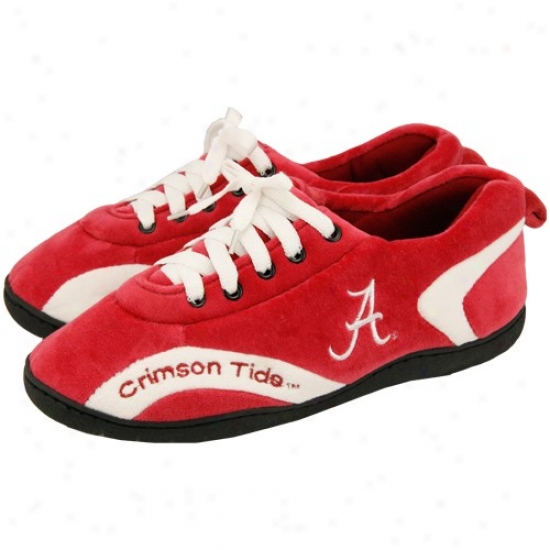 Alabama Crimson Tide Crimson All Around Slippers