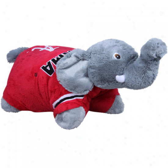 Alabama Crimson Tide Mascot Pillow Fondling