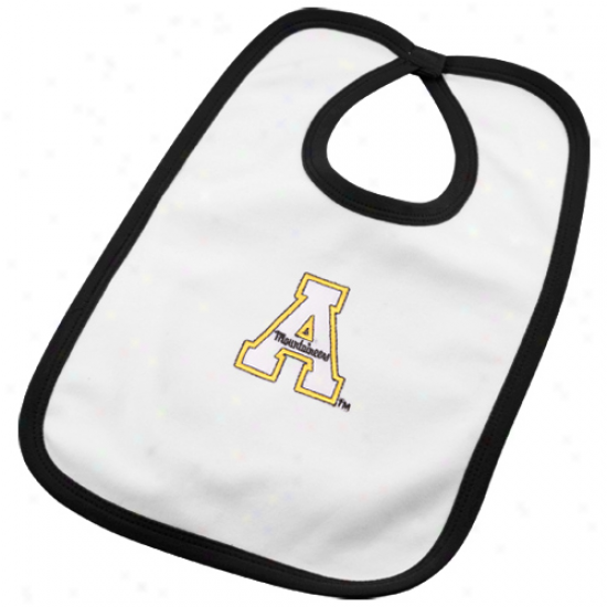 Appalachian State Mountaineers Infant Of a ~ color Team Logo Cotton Bib