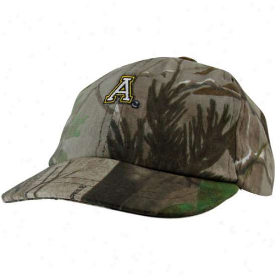 Appalachian State Mountaineers Toddler Realtree Camo Dance Cap