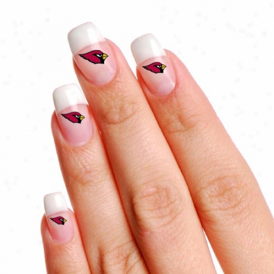 Arizona Cardinals 4-pack Temporary Nail Tattoos